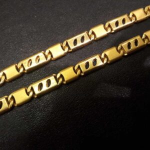 916 Gold Hollow Chain