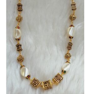 22 KT HANDCRAFTED ANTIQUE MALA