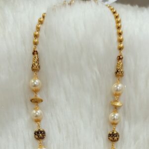 22 KT ANTIQUE MERCURY MALA