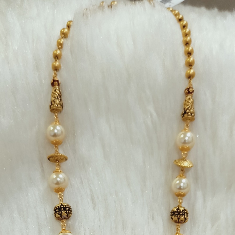 22 KT ANTIQUE MERCURY MALA - Image 3