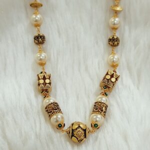 22 KT ANTIQUE MERCURY MALA
