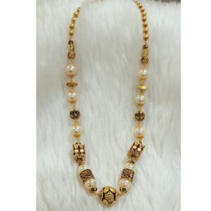 22 KT ANTIQUE MERCURY MALA