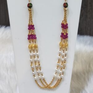 22 kt mix moti mala