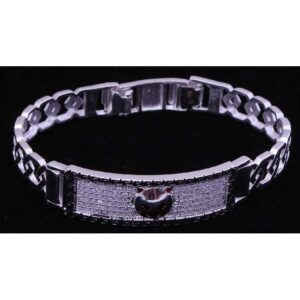Silver Fancy Design Bracelet
