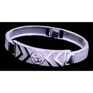 Silver Fancy OM Design Bracelet