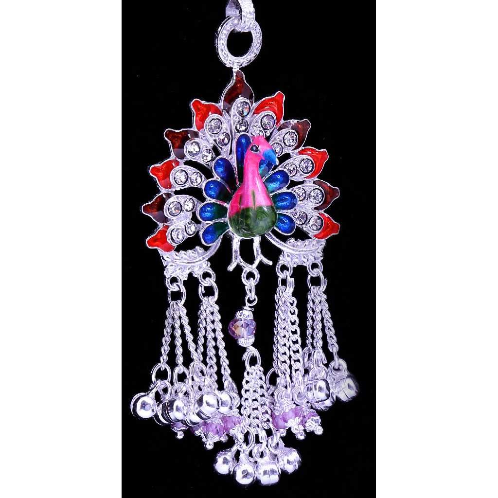 Silver Fancy Peacock Juda - Image 2