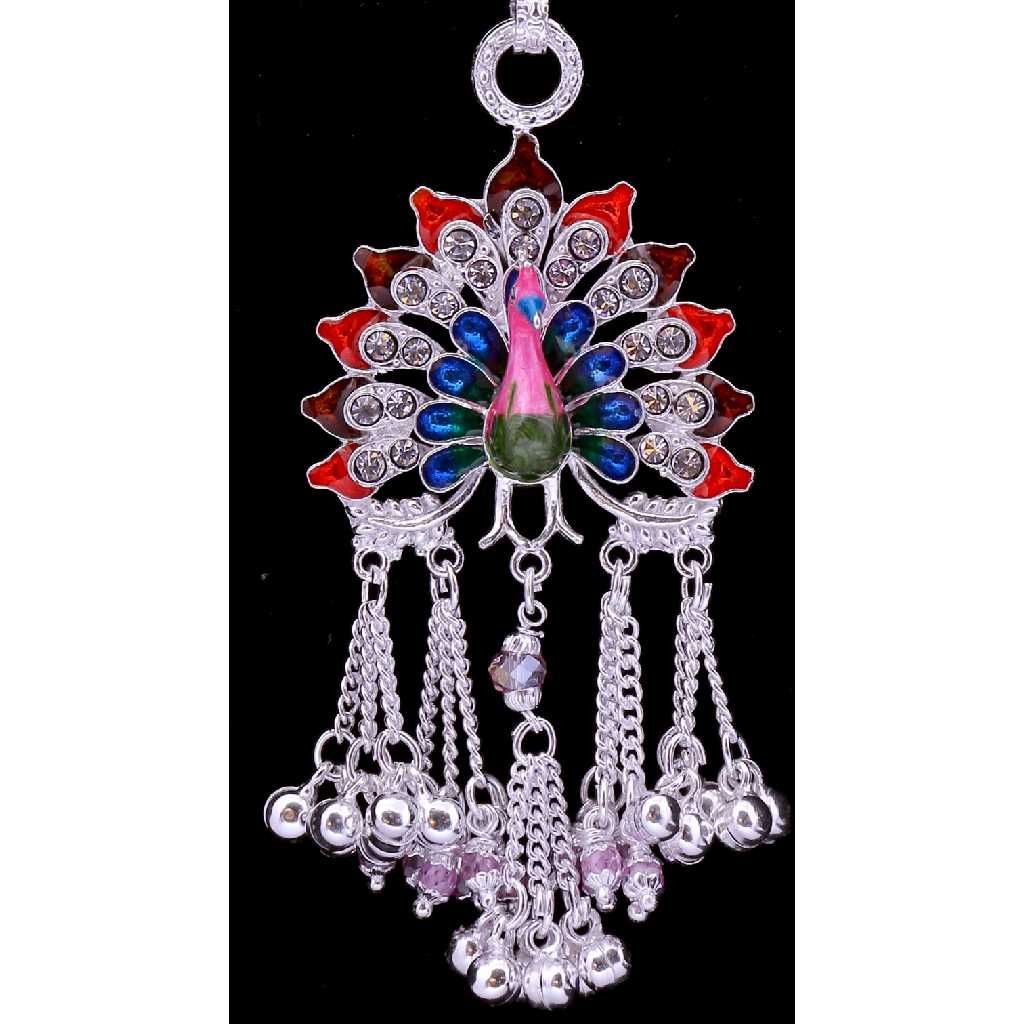 Silver Fancy Peacock Design Juda - Image 2
