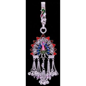 Silver Fancy Peacock Design Juda