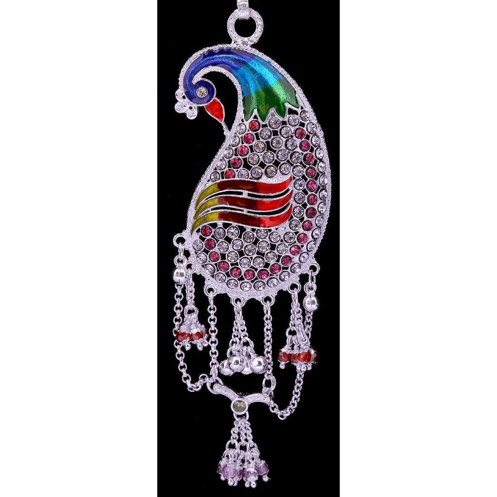 Attractive Silver Peacock Design Juda - Image 2