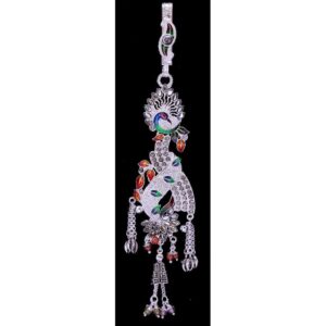 Fancy Silver Juda Peacock Design