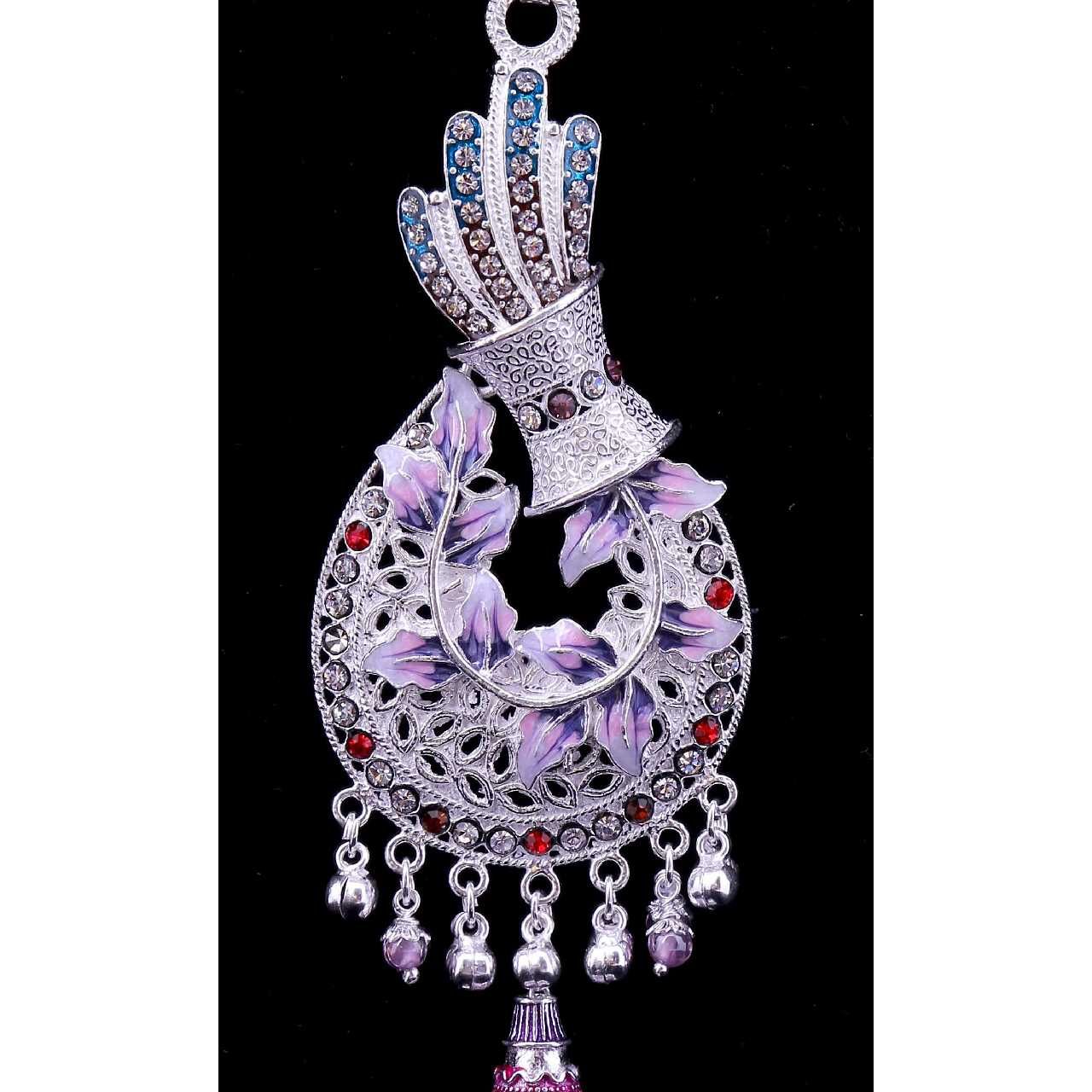 Jhumka Style Silver Ladies Juda - Image 2