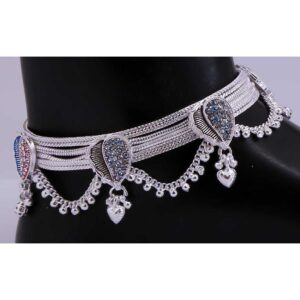 Exclusive Silver Fancy Payal