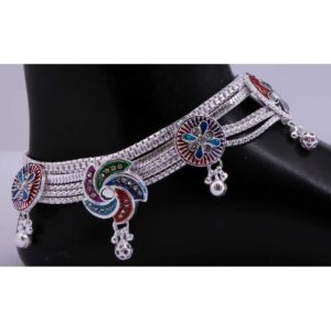 Designer Fancy Silver  Payal