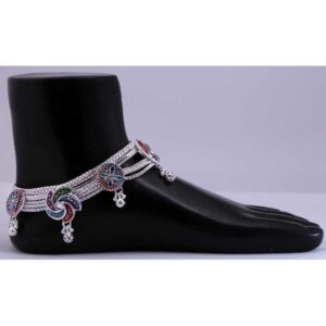 Designer Fancy Silver  Payal
