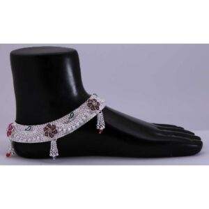 Attractive Silver Bridal Anklet
