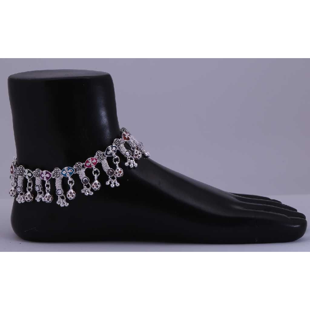 Bold Sterling Silver Anklet