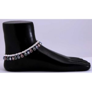 Classic Silver Fancy Ladies payal