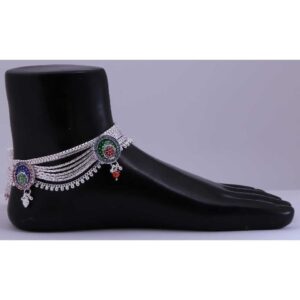 Indian Traditional Silver Ladies Payal