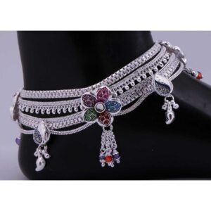 Attractive  Silver Anklet For Women