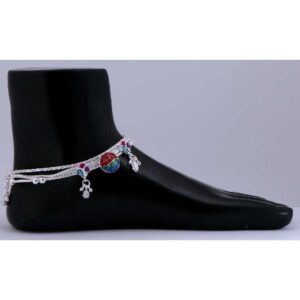 Designer Silver Payal