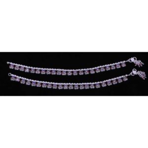 Designer Silver fancy Anklet