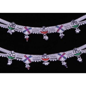 Modern Silver Indian Ladies Payal