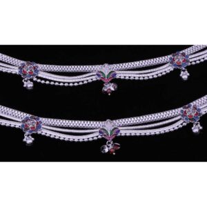 Modern Silver Ladies Payal