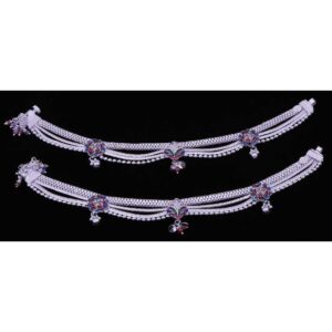 Modern Silver Ladies Payal