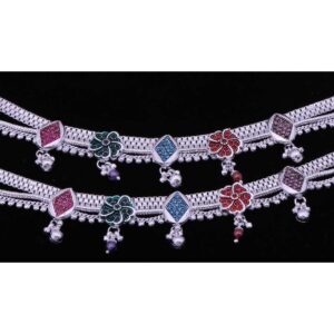 Elegant Silver Ladies Payal