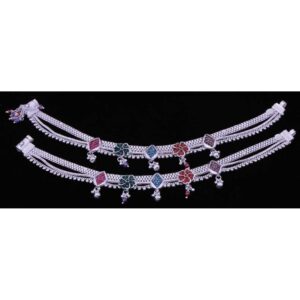 Elegant Silver Ladies Payal