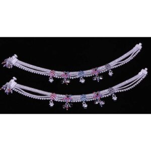 Exclusive Design Of Silver Anklet