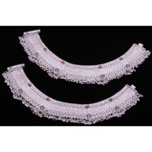 Traditional Silver Fancy Payal