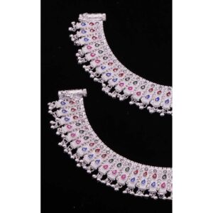 Indian Style Traditional Silver Payal