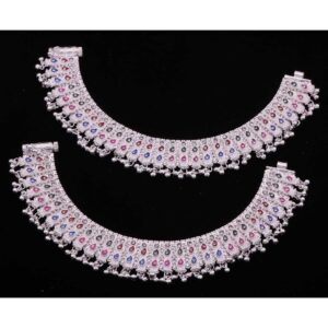 Indian Style Traditional Silver Payal