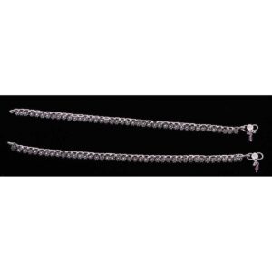 Silver Light Weight Antique Payal