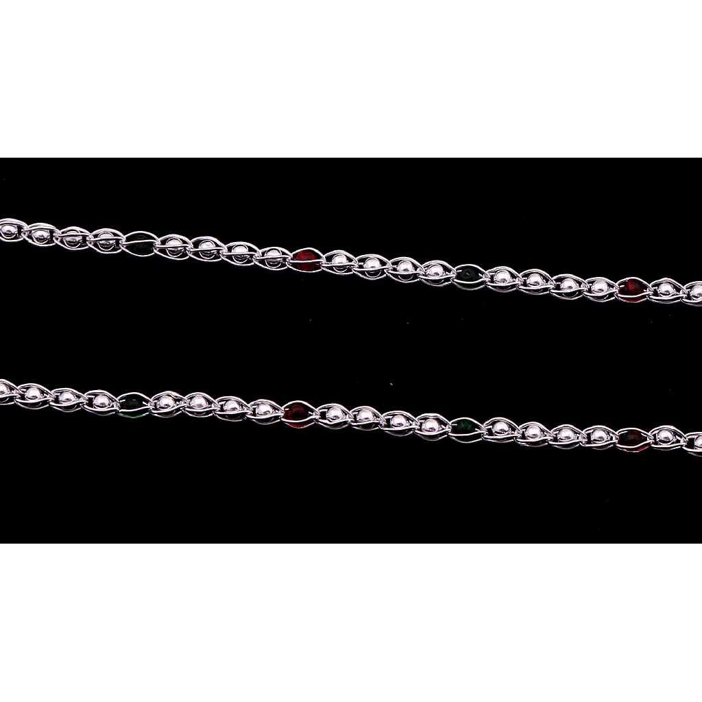Plan Silver Classic Payal For Ladies - Image 2