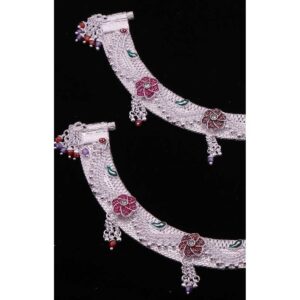 Silver Antique Design Payal
