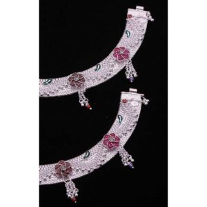 Silver Antique Design Payal