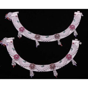 Silver Antique Design Payal