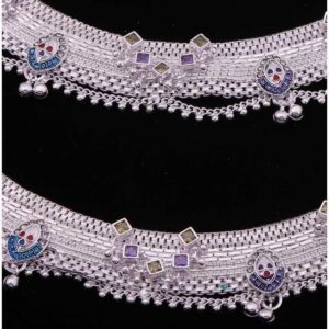 Silver Fancy Traditional Payal