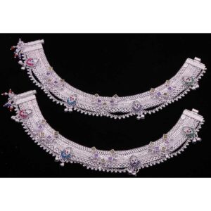 Silver Fancy Traditional Payal