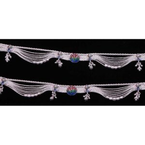 Multi Chain Silver Payal