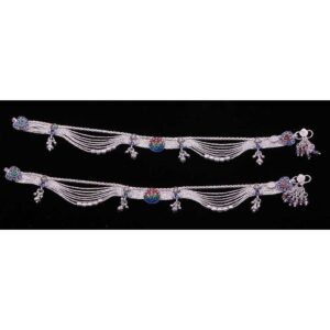 Multi Chain Silver Payal