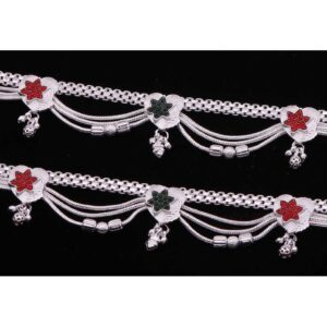 Exclusive Silver Fancy Payal
