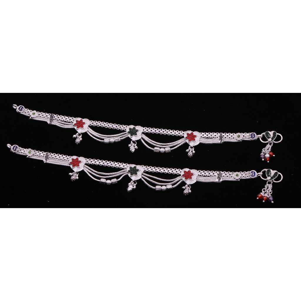 Exclusive Silver Fancy Payal
