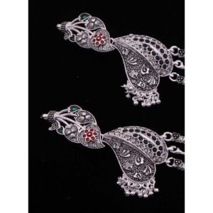 Exquisite  Beads Silver Anklet