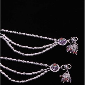 Silver Attractive Fancy Payal
