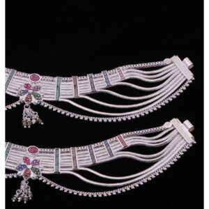 Silver Stunning and Fashionable payal for Ladies