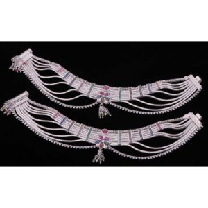 Silver Stunning and Fashionable payal for Ladies