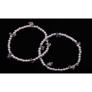 Silver Beads Antique Kadli